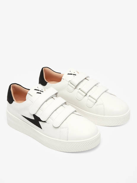 Sneakers Camelia Vanessa wu Zwart women BK2658NR ander zicht 3